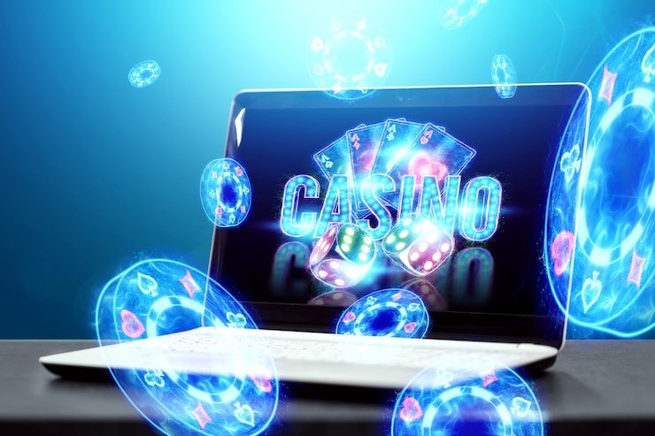 Tampilan permainan live dealer manisjp dengan studio multi-kamera